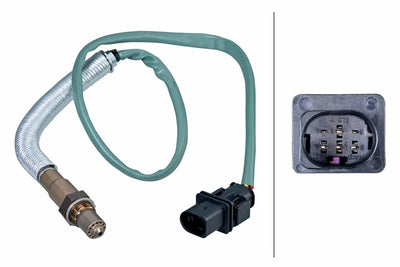 Hella 6PA358244-351 Oxygen Sensor (Catalytic Converter and earlier) W204 07 > 14 S204 07 > 14 Cl203 08 > — Oxygen & Air-Fuel