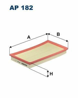 FILTRON AP182 Air Filter - Precision Fit for Kia Shuma 1.5, 1.6 & 1.8 (1997-2001) — Air & Cabin Filters