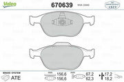 vale-670639-brake-pad-set-front, technical-specifications-vale-670639 VALEO Brake Pad Set 670639 - Front Brake Pads for 03-Connect 1.8 | 1.86 kg VALEO 670639 Brake Pad Set - Front Axle for Auto Mechanics brake-pads, vale-670639, front-brake-pads, auto-mechanics, vehicle-owners, brake-repair, automotive-parts, braking-system, car-parts, ai-generated