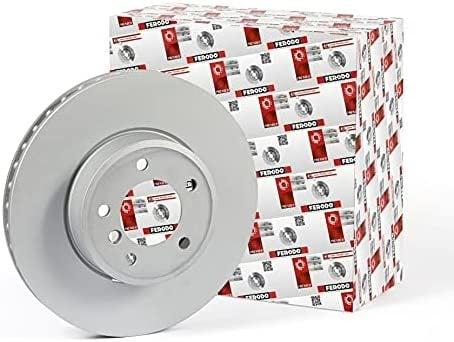 Ferodo Volkswagen Golf 7 R - 2.0 TSI 4 Motion Front Brake Disc Set — Brake Rotors & Drums