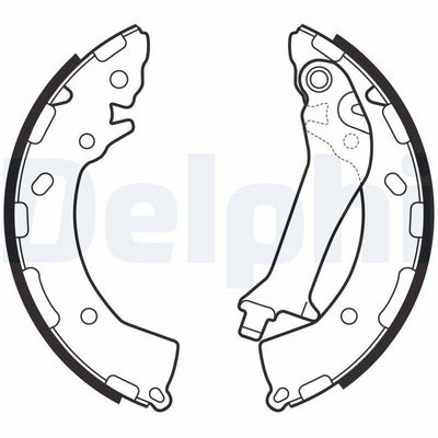Delphi LS2150 Brake Pabucu Rear Kia Rio Stonic 2017->