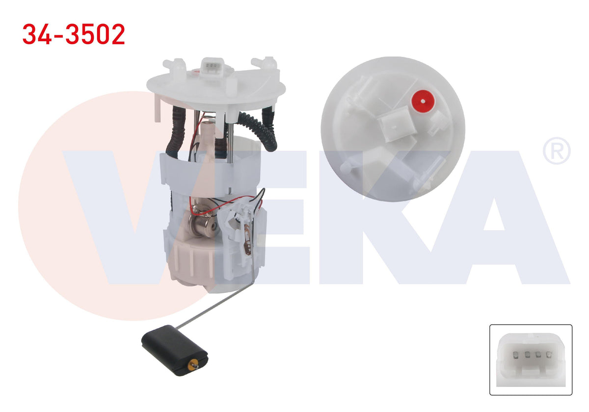Veka 34-3502 Fuel Tank Level Float 3.5 Bar Renault Megane II (Bm0 / 1 — Fuel Delivery