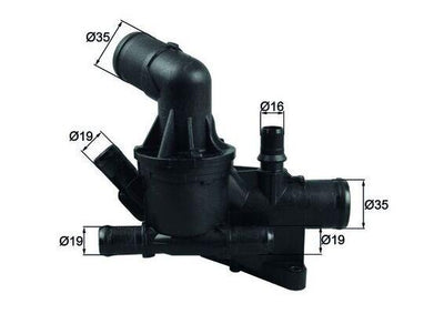 Mahle TH5480 Thermostat 80°C 11-Megane.III.IV-Scenic-Kadjar-Qashqai 1.6Dci 14-C-Series (W205-S205) — Water Pump & Thermostat