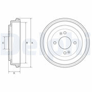 delphi bf580 brake drum for car, technical specifications of delphi bf580 brake drum DELPHI BF580 Brake Drum - Compatible with Accent, Rio, i10, i20 | 243 mm DELPHI BF580 Brake Drum | Car Parts delphi, brake-drum, car-parts, automotive-repair, mechanics-tool, car-owners, vehicle-performance, braking-system, ai-generated, brake-drum-specifications