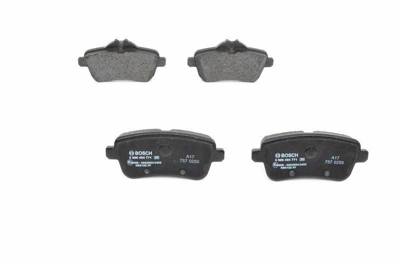 BOSCH 0986494771 - Brake Pad Rear 11-M-Seri (W166) — Brake Pads