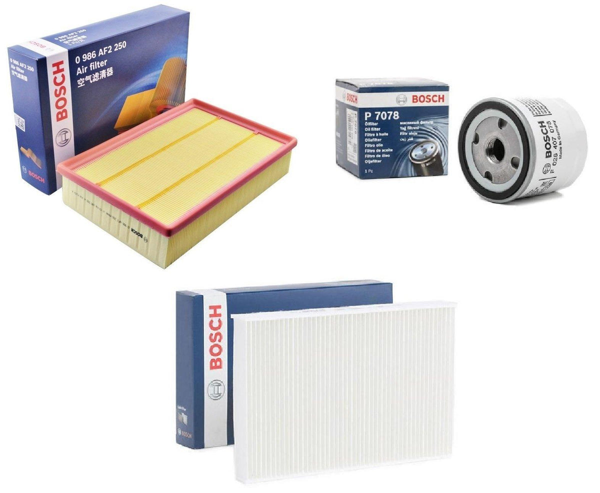 Bosch Ford Focus 2004-2007 1.6 Gasoline Oil Maintenance Set - Essential Filters — Maintenance & Service Kits