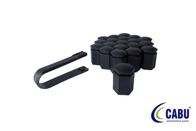 Cabu 220660 Lug Cover Black 17X32mm Astra F-G-H. Corsa B-C-D.Vectra A-B. Zafira B.Omega B 20 Pieces 220644