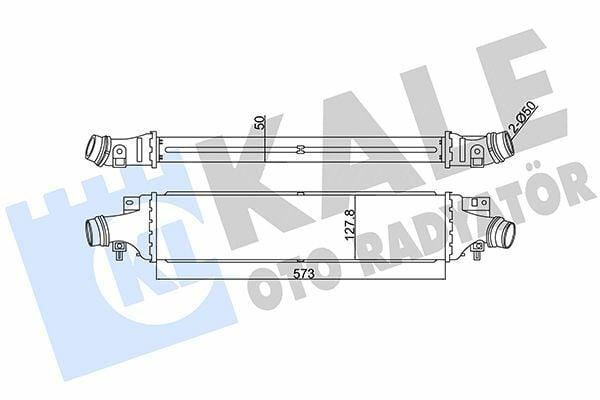 KALE Turbo Intercooler for 2006 Corsa.D 1.7D - Precision Engineered — Turbo & Supercharger