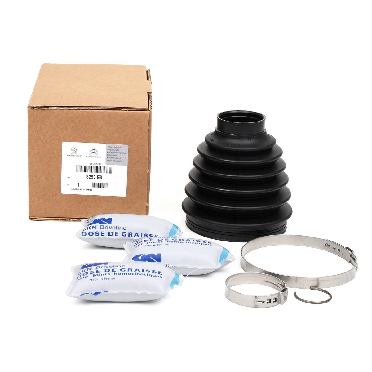 PSA 3293.E8 — Axles, CV Joints & Boots