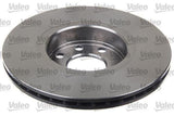 VALEO 186282 Front Brake Disc for Astra F Hatchback, Station Wagon & Tigra — Brake Rotors & Drums
