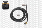abs sensor front right for man truck, kraftvoll abs sensor with spiral protection KRAFTVOLL ABS Sensor Front Right - 2300 mm Cable Length for Vehicle Maintenance Professionals ABS Sensor Front Right for Man Truck | KRAFTVOLL abs-sensor, man-truck-parts, vehicle-maintenance, truck-accessories, inductive-sensor, 360-safety, automotive-parts, krafvoll, sensor-technology, ai-generated