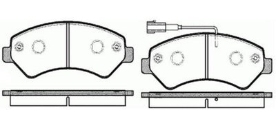 MGA Brake Pads for Fiat Ducato 2014 - 2.3 Diesel Cars