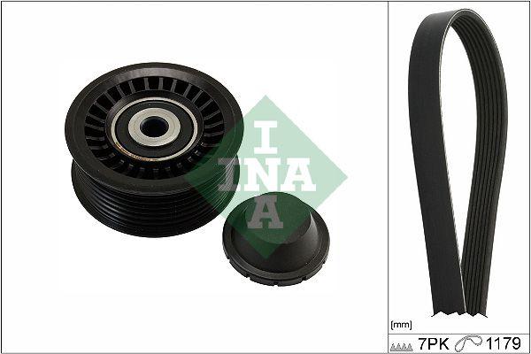 INA 529058510 V-Belt Set 18 > Megane.IV-Kadjar-Duster 1.3Tce-Ac — Belts