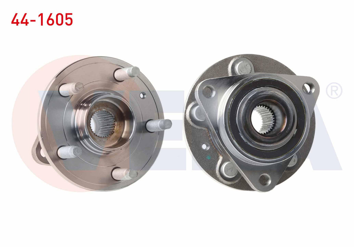 Veka 44-1605 Wheel Hub Left-Right Front with Bearing Chevrolet Cruze (J300) 1.6 5 Lug 2009-2014 — Hub Assemblies