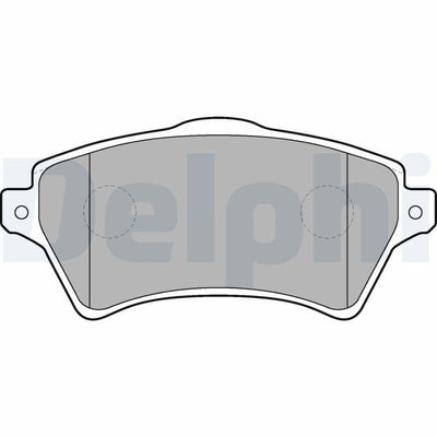 Delphi Front Brake Pads - LP1652 for Freelander I (98-06)
