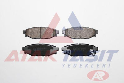 AP 05P1408 Brake Pad Rear Subaru Impreza 2012-/ Forester 2012-/ Legacy 2011-/ Outback 2011-/ Brz 2.0 2012-/ Xv 1 — Brake Pads