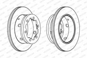 ferodo fcr191a rear brake disc, vented brake disc for sprinter models FERODO FCR191A Rear Brake Disc for Sprinter 901 / 902 / 903 - Vented Design | Ideal for Mechanics & Vehicle Owners FERODO FCR191A Rear Brake Disc for Sprinter 901-903 ferodo, rear-brake-disc, sprinter-parts, vehicle-owners, mechanics, brake-systems, auto-parts, vented-brake-disc, heavy-duty-brakes, ai-generated