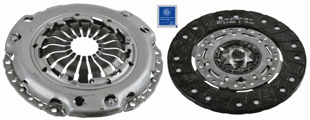 Sachs 3000950943 Clutch Kit Astra J/Insignia/Mokka/Cruze/Corsa D/E/Meriva B/Zafira C A14NET — Clutch & Flywheel
