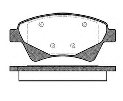 MGA 55151 Brake Pad Front Wva 23930 (Renault: Megane II 1.6 1.5 dCi 2.0 16V Coupe /Cabriolet) — Brake Pads