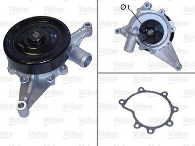 Valeo 506820 Water Pump (Jaguar S Type 2.5 3.0 V6) — Water Pump & Thermostat