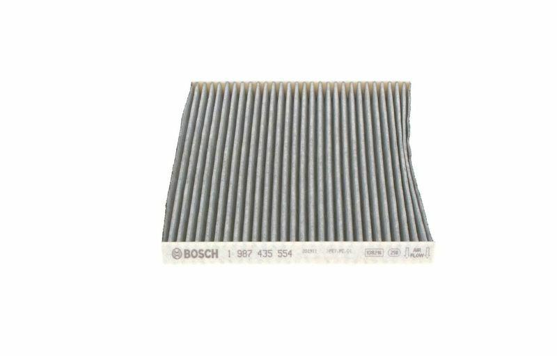 BOSCH Pollen Filter 1987435554 - High Efficiency Active Carbon Filter for Qashqai & Xtrail — Air & Cabin Filters
