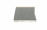 BOSCH Pollen Filter 1987435554 - High Efficiency Active Carbon Filter for Qashqai & Xtrail — Air & Cabin Filters