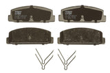 TRW GDB3311 Brake Pad Set - Rear for Mazda 323, Protege, and 626 — Brake Pads