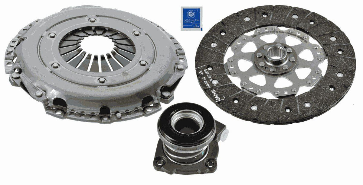 Sachs 3000990280 Clutch Kit Opel Vectra C / Signum / Zafira B Z19DT-Z19DTH F40 with Bearing