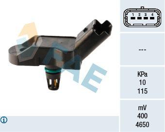 FAE 15035 Pressure Sensor 206/207/307/301/407/C2/C3/C4, P106/P306/P206/P207, Bipper/Nemo/Fiorino — Vehicle Sensors & Switches
