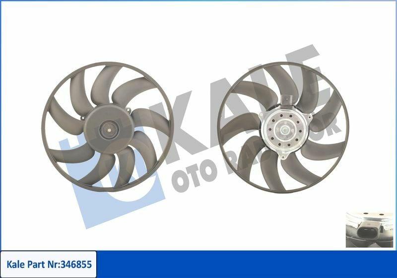 KALE Fan Motor - Right Side for A4 A5 A6 A7 Q5 — Motors, Pumps & Antennas