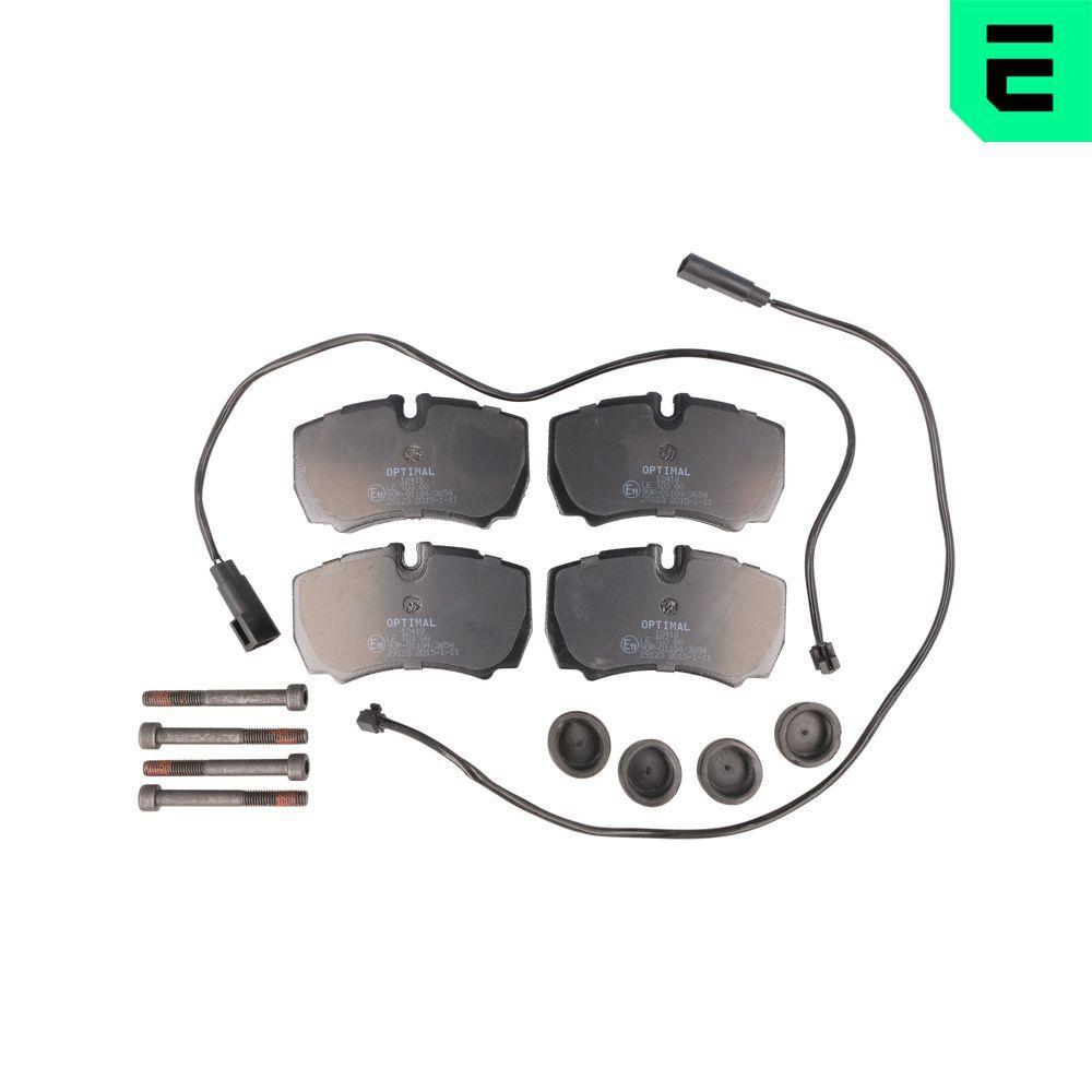 Optimal BP12418 Brake Pad Rear (109mm) Transit 06 — Brake Pads