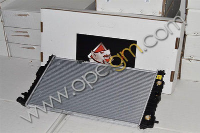 WAXELL 1300333 Opel Corsa C Z14XE with A/C Manual Gear Water Radiator — Radiators & Fans