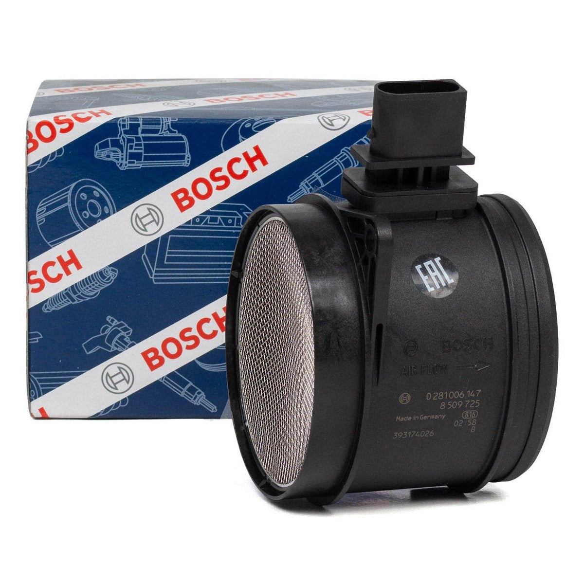 Bosch Air Flow Meter for BMW 5 Series E60 - Compatible with E60 520d N47 — Engine Management Sensors