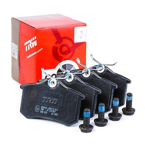 TRW Peugeot 307 Rear Brake Pad Kit - Quality Braking Solution — Brake Pads