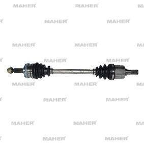 MAHER 02043 Axle Complete Front Picanto 04-11 A-T Left 1.1 Gasoline ABS li 48 Teeth 606mm — Axles, CV Joints & Boots