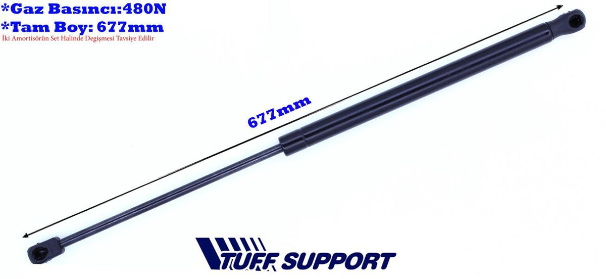 TUFFSUPPORT 610507 Trunk Gas Strut Connect — Support Rods & Struts
