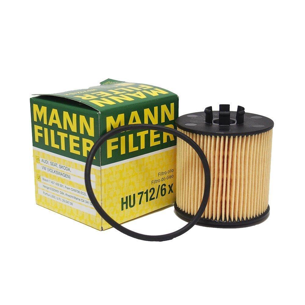 Mann Oil Filter for Volkswagen Passat 1.6 FSI - Compatible with 2005-2010 Models — Oil Filters