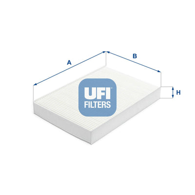 Ufi 53.389.00 Nissan Qashqai J11 14-Cabin Air Filter — Air & Cabin Filters