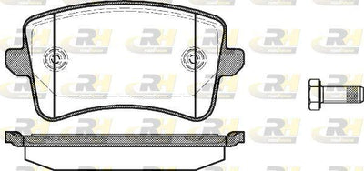 ROADHOUSE 21343.00 Brake Pad A4 Allroad 8Kh 04 09 — Brake Pads