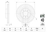 BOSCH Disc Front (Ad) 16-Expert-Jumpy - Brake Discs — Brake Rotors & Drums