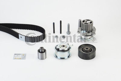 CONTINENTAL CTAM CT1051WP1 Timing Camshaft Tensioner Set with Water Pump Passat/Jetta III/Golf V/To — Water Pump & Thermostat