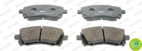 Ferodo FDB1327 Front Brake Pad with Disc Subaru Forester 2.0 98-02 Impreza 94-00 Legacy 4X4 94-03 Outback 00-03