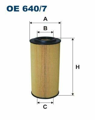 FILTRON OE640-7 Oil Filter - Replacement for Mercedes W210/W211 — Oil Filters