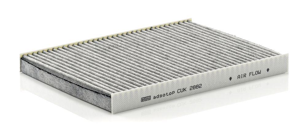 Mann CUK2882 Cabin Air Filter Golf III Polo 94-Lupo 98-Passat 00-Vento 91-Caddy II 95-04 / A3 96-04 — Air & Cabin Filters