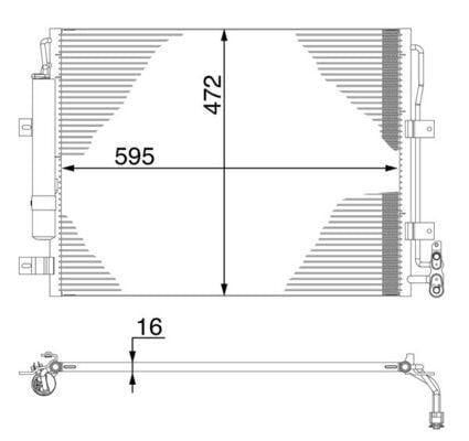mahle ac273000s climate radiator, climate radiator dimensions, mahle climate radiator for discovery iv and range rover sport MAHLE AC273000S | Climate Radiator for 306Dt Discovery IV L319 (09-18) & Range Rover Sport I L320 (09-13) MAHLE AC273000S - Climate Radiator for Discovery IV & Range Rover Sport mahle, climate-radiator, discovery-iv, range-rover-sport, automotive-parts, car-repair, car-owners, ac-system, vehicle-maintenance, ai-generated