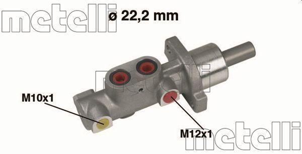Metelli 05-0297 Brake Cylinder - Peugeot 206 — Brake Hydraulics
