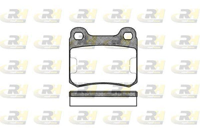 ROADHOUSE 2157.00 Brake Pad 190 W201 10 82-08 93 — Brake Pads