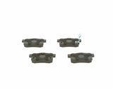 BOSCH Brake Pads Rear 0986494358 - Low-Metallic Metal with Wear Indicators for Honda CR-V