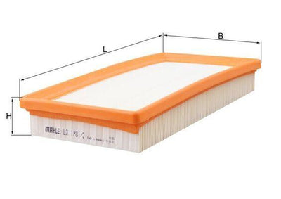 Mahle LX1781/2 Air Filter BMW 7 G11/G12 F01/F02 M760Li xDrive 03.2019- — Air & Cabin Filters