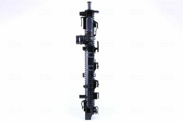 nissens radiator for freelander II and evoque, technical specifications of nissens radiator, nissens radiator side view Nissens Radiator - Efficient Cooling for Freelander II 2.2 TD & Evoque | 26 mm Depth Nissens Radiator for Freelander II & Evoque - 2.2 TD radiator, car-parts, nissens, freelander, evoque, mechanics, car-owners, cooling-system, replacement-parts, ai-generated
